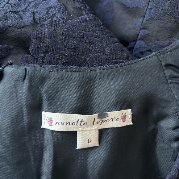 NANETTE LEOPRE SHEATH DRESS IN FLORAL BROCADE - Picture 6 of 6